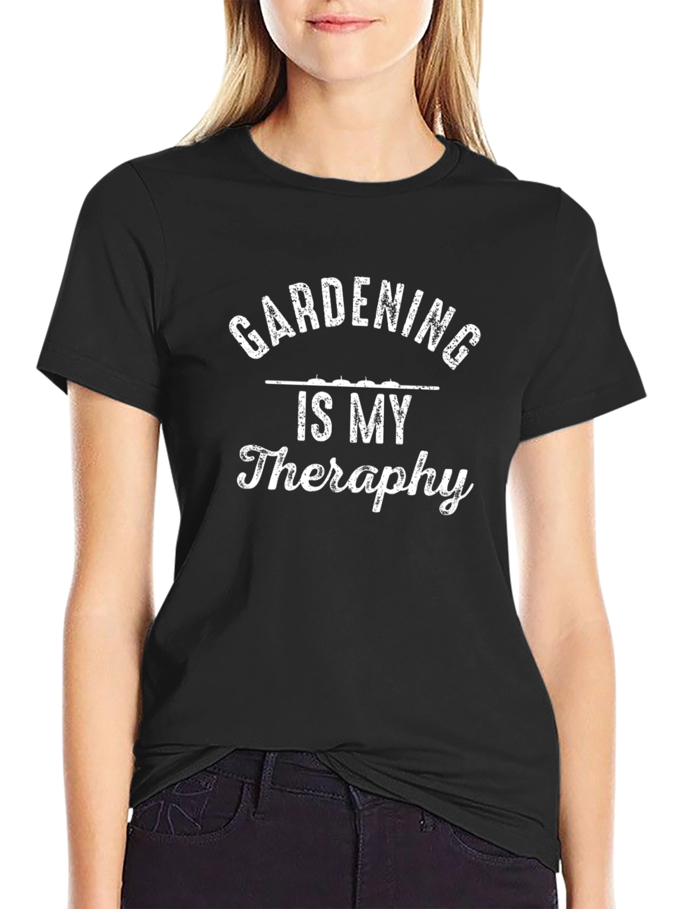 Gardening Is My Therapy Graphic Tee