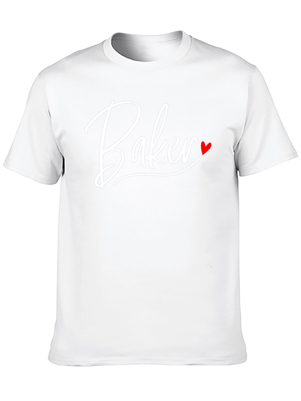 Baker Heart Graphic Black T-Shirt