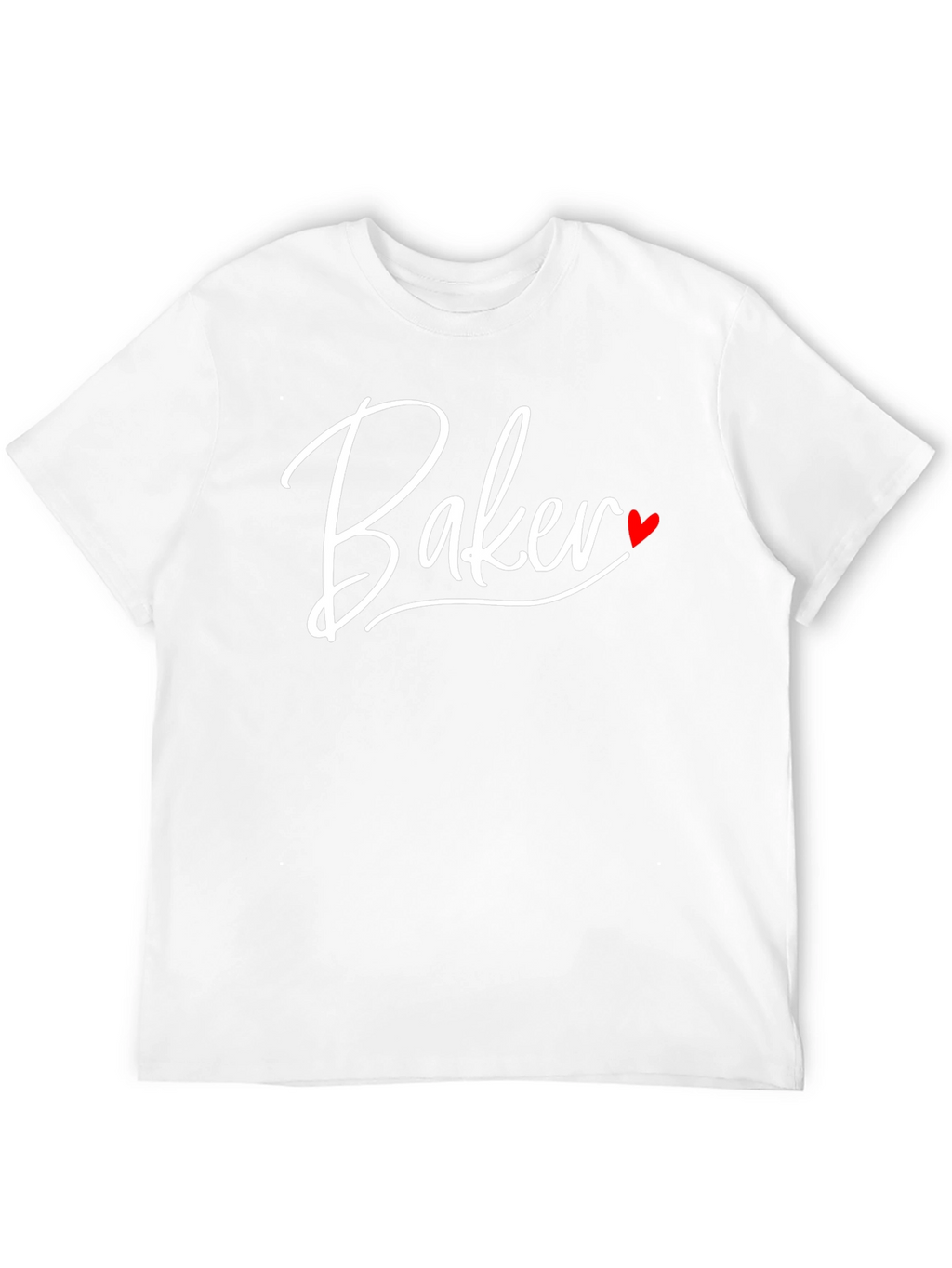 Baker Heart Graphic Black T-Shirt