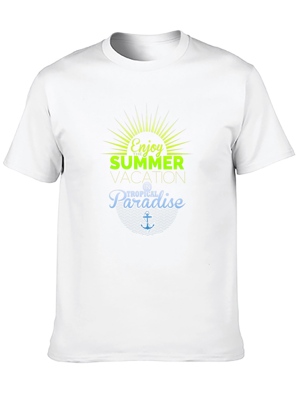 Enjoy Summer Vacation in Tropical Paradise T-Shirt