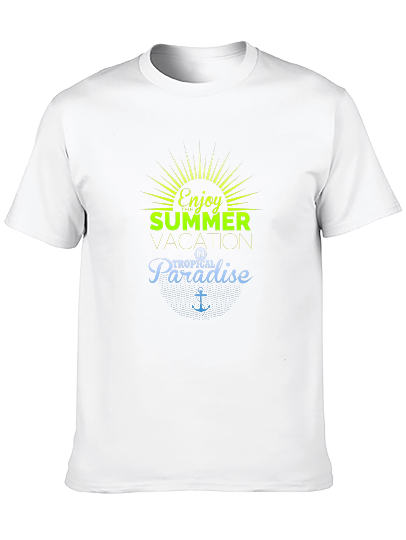 Enjoy Summer Vacation in Tropical Paradise T-Shirt