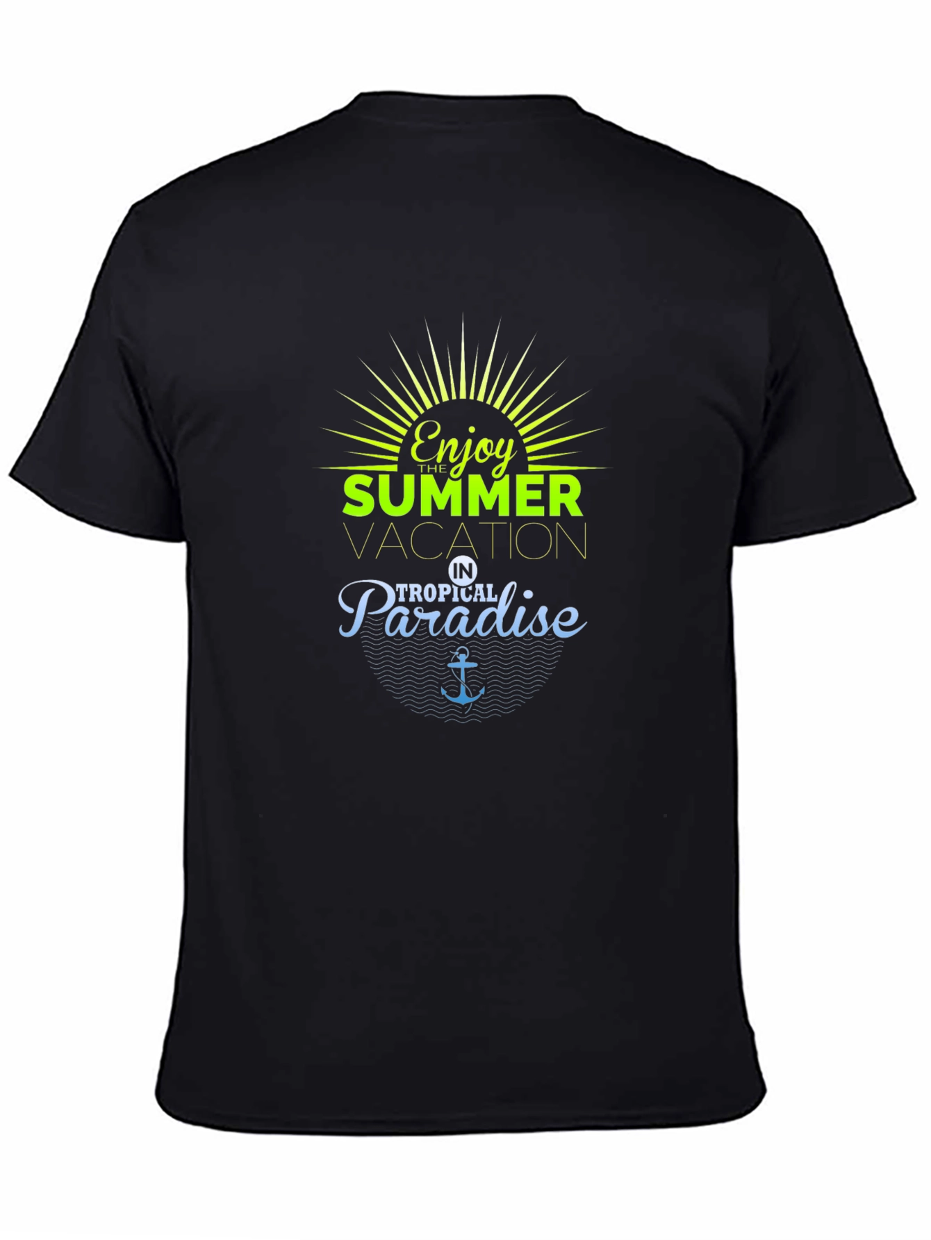 Enjoy Summer Vacation in Tropical Paradise T-Shirt