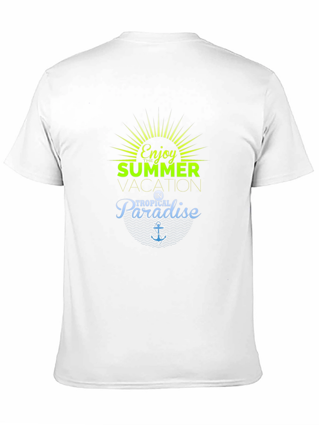 Enjoy Summer Vacation in Tropical Paradise T-Shirt