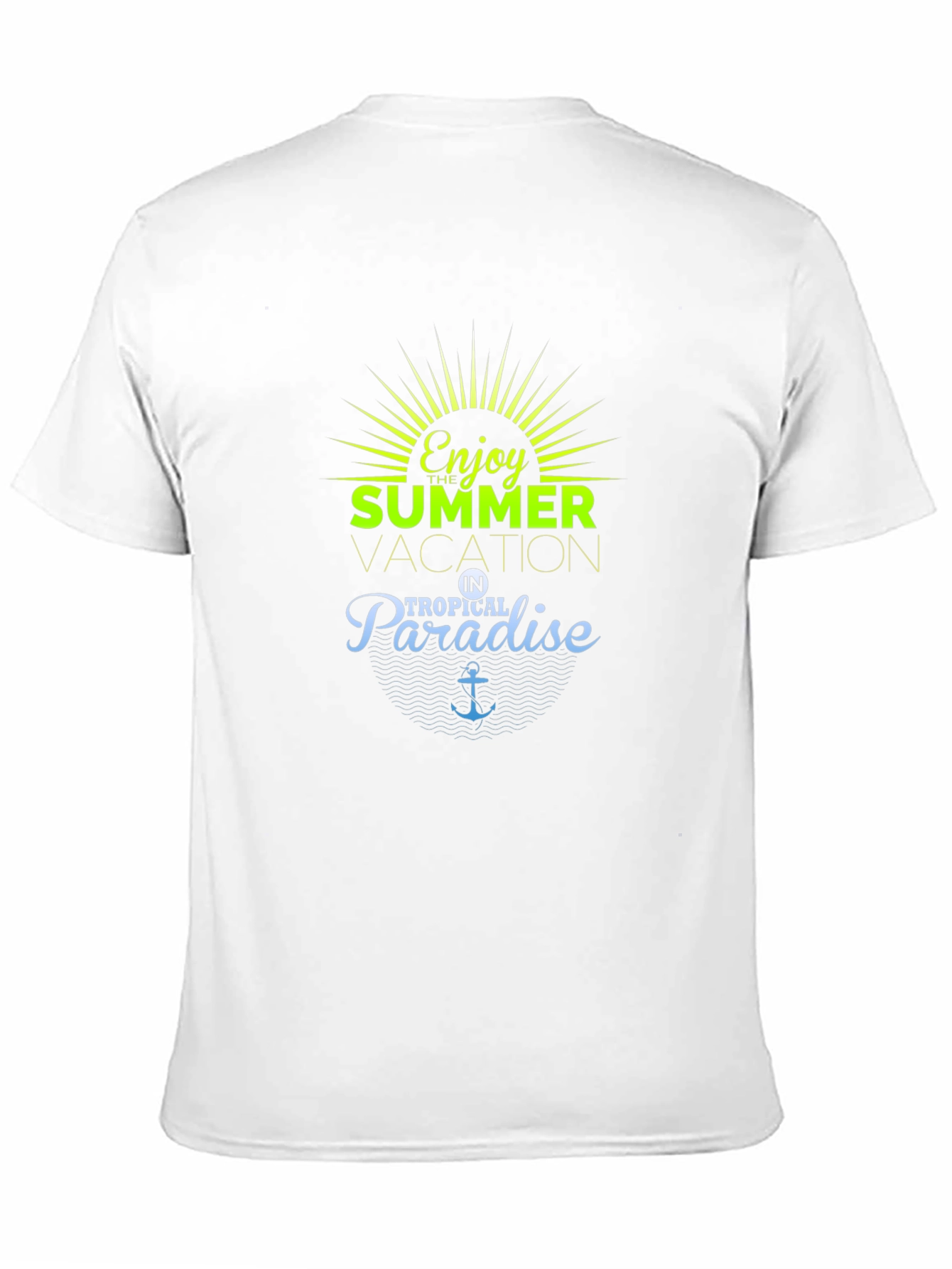 Enjoy Summer Vacation in Tropical Paradise T-Shirt