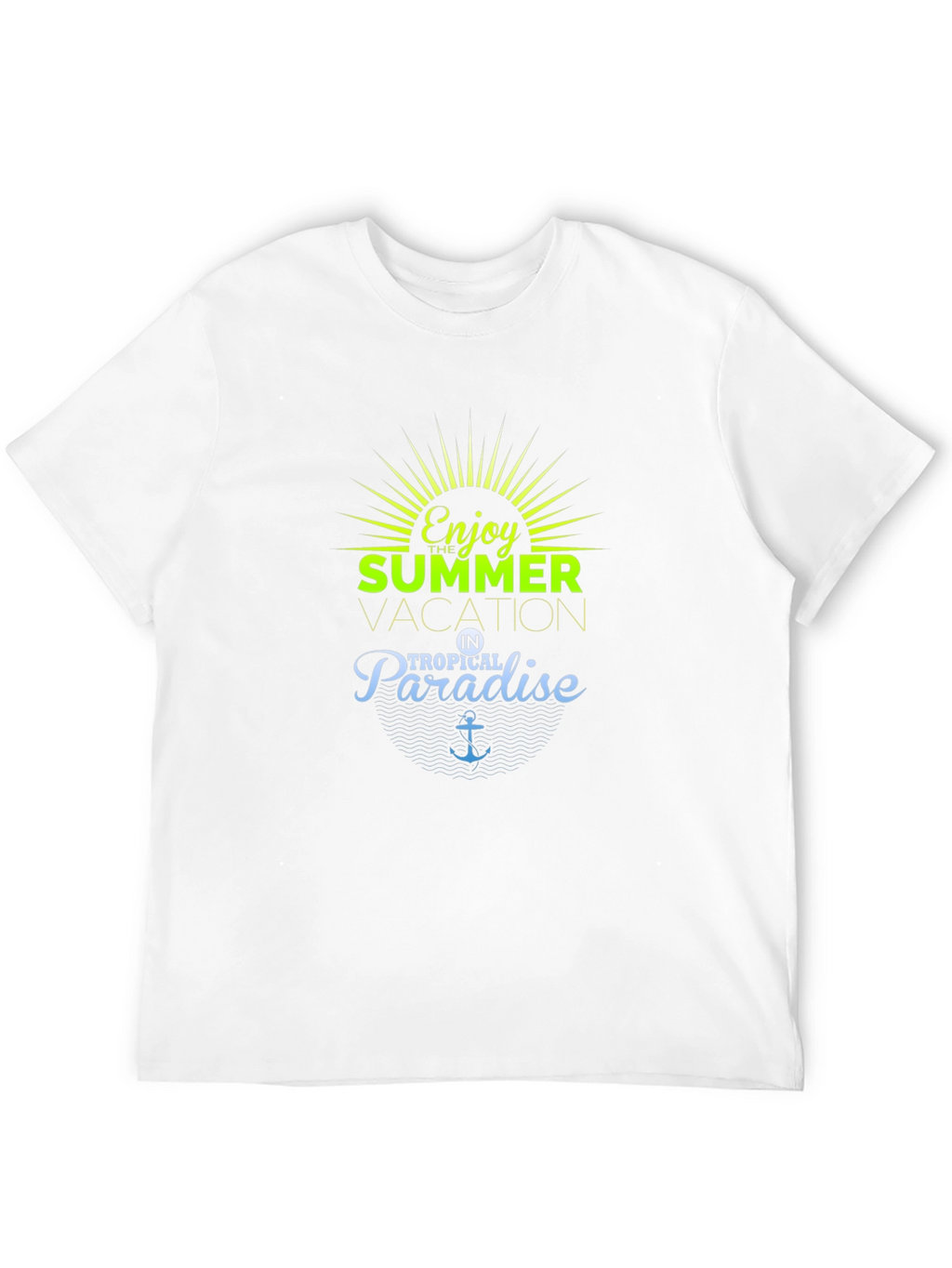 Enjoy Summer Vacation in Tropical Paradise T-Shirt