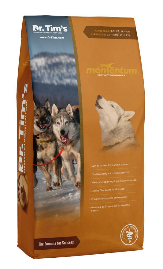 Dr. Tim's Momentum Highly Athletic Dry Dog Food