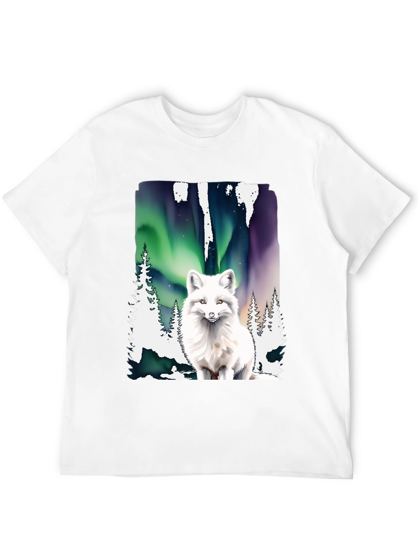 Arctic Fox Aurora T-Shirt