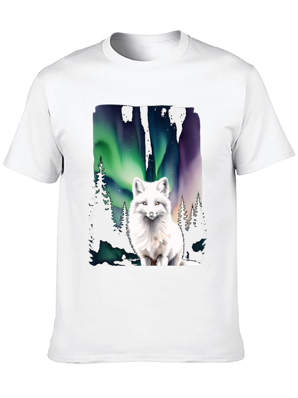 Arctic Fox Aurora T-Shirt