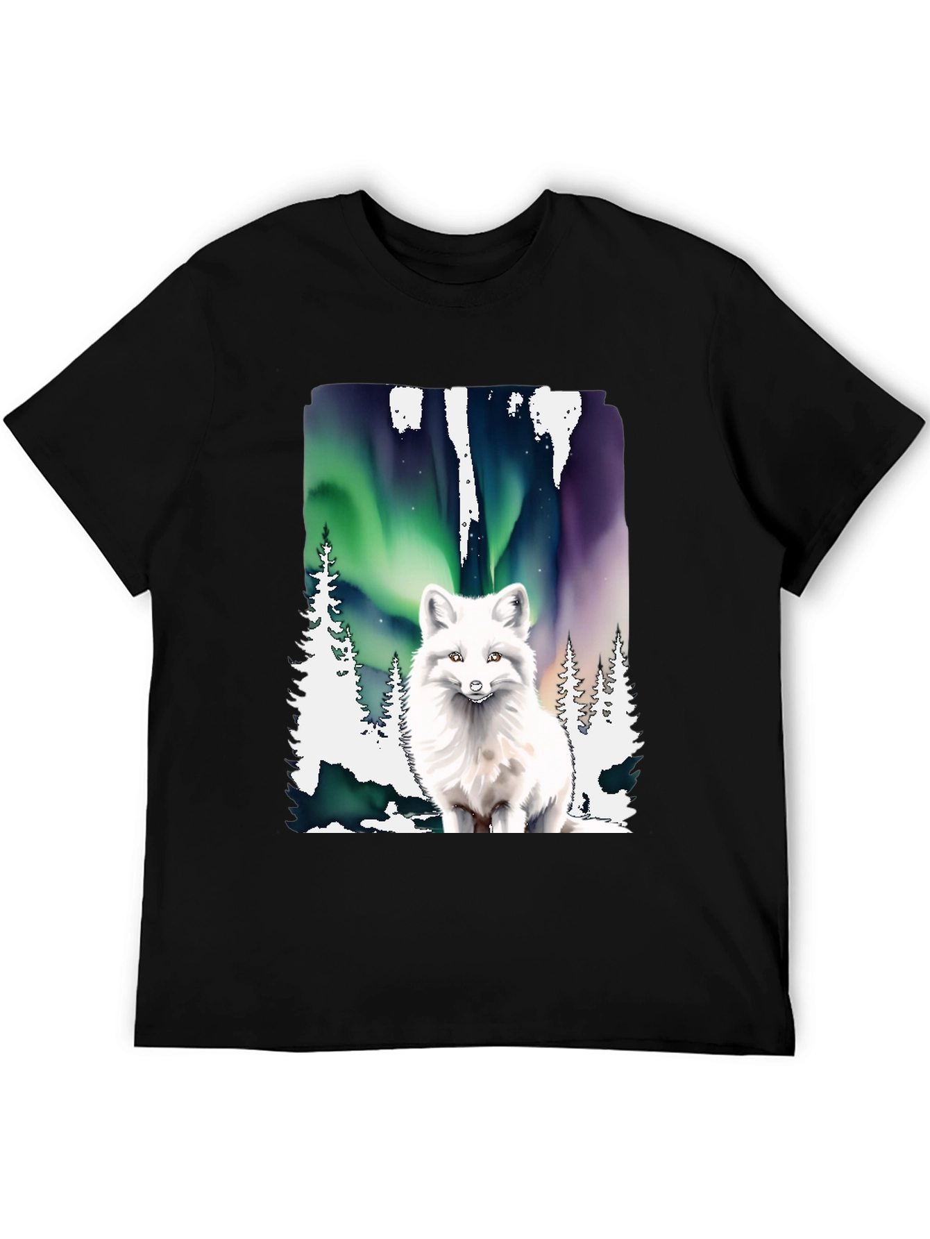 Arctic Fox Aurora T-Shirt