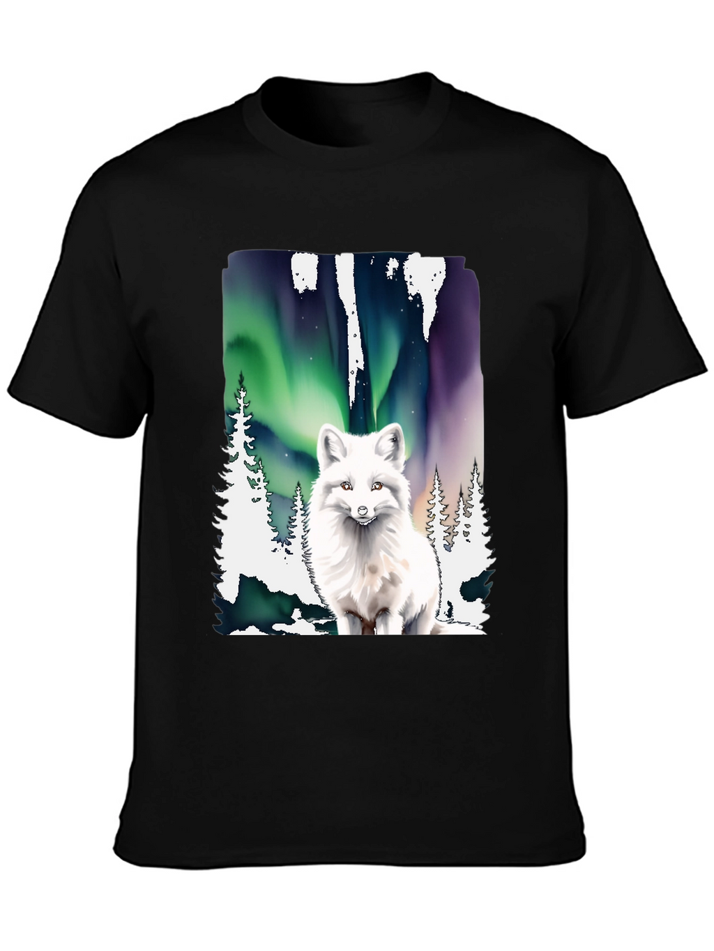 Arctic Fox Aurora T-Shirt