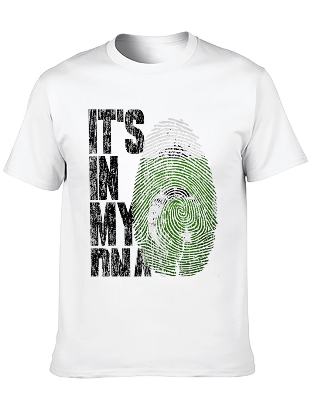 Pakistan Flag DNA Graphic Tee - Black