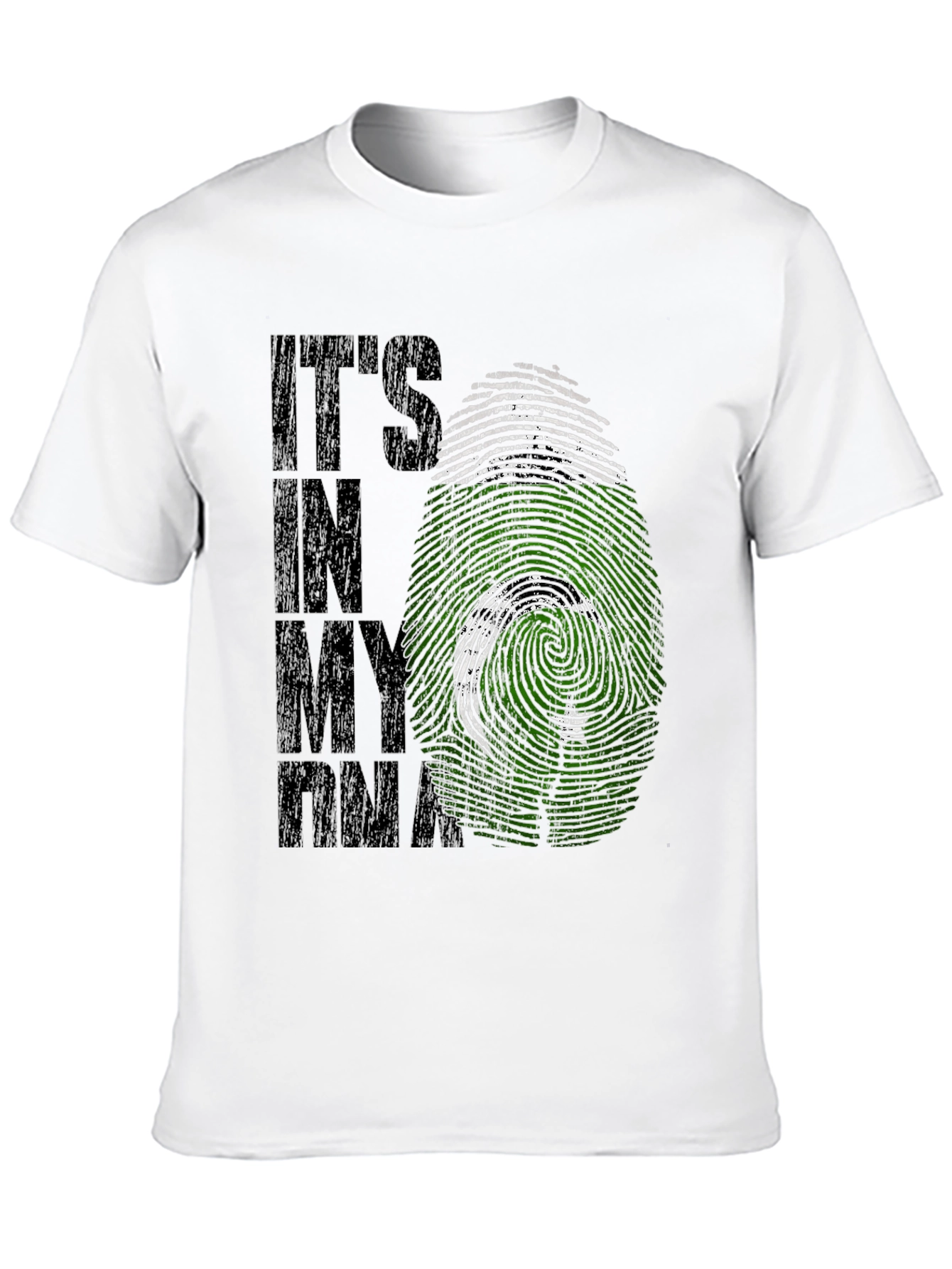 Pakistan Flag DNA Graphic Tee - Black