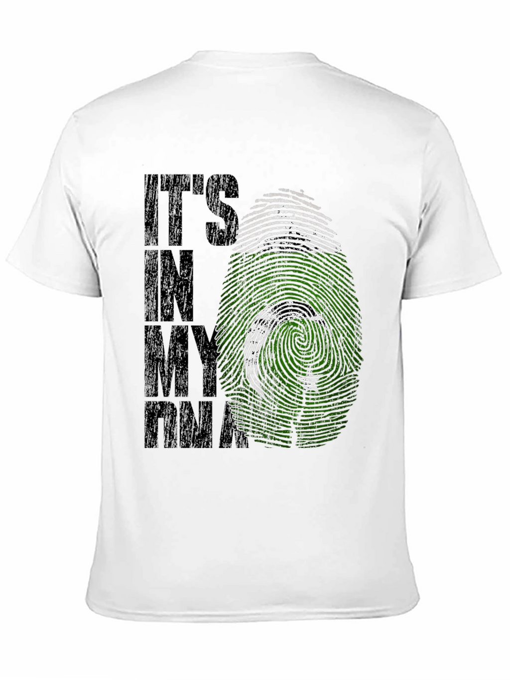 Pakistan Flag DNA Graphic Tee - Black