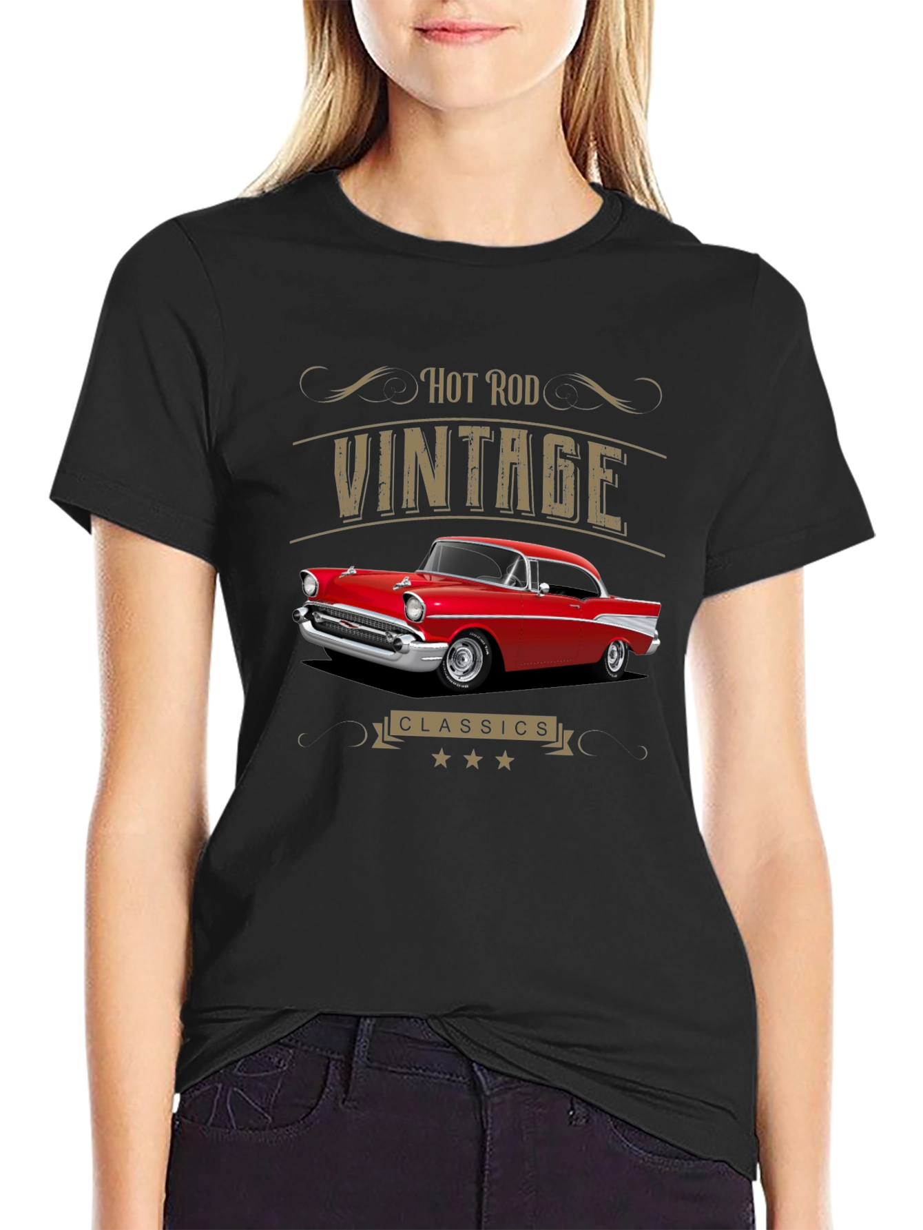 Vintage Hot Rod Classics Graphic T-Shirt