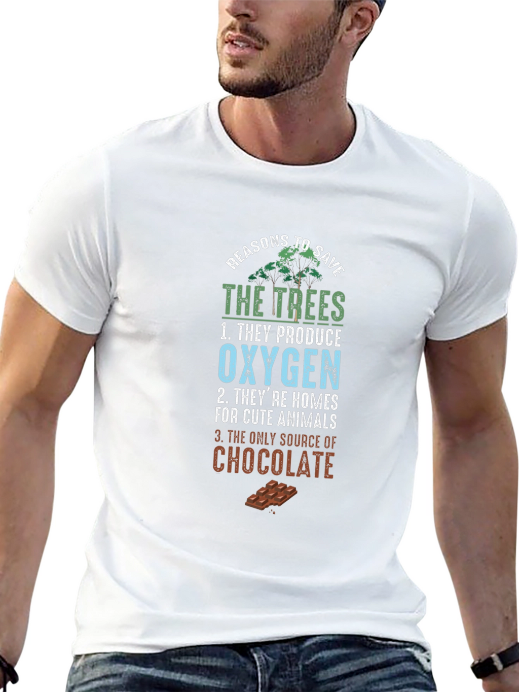 Reasons to Save the Trees Graphic Tee