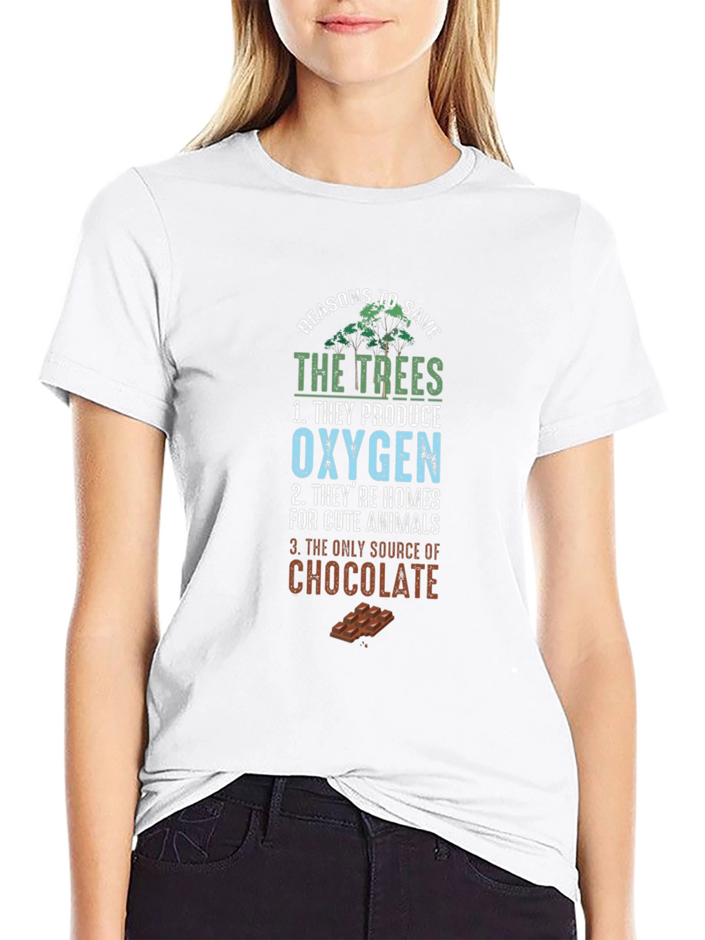 Reasons to Save the Trees Graphic Tee