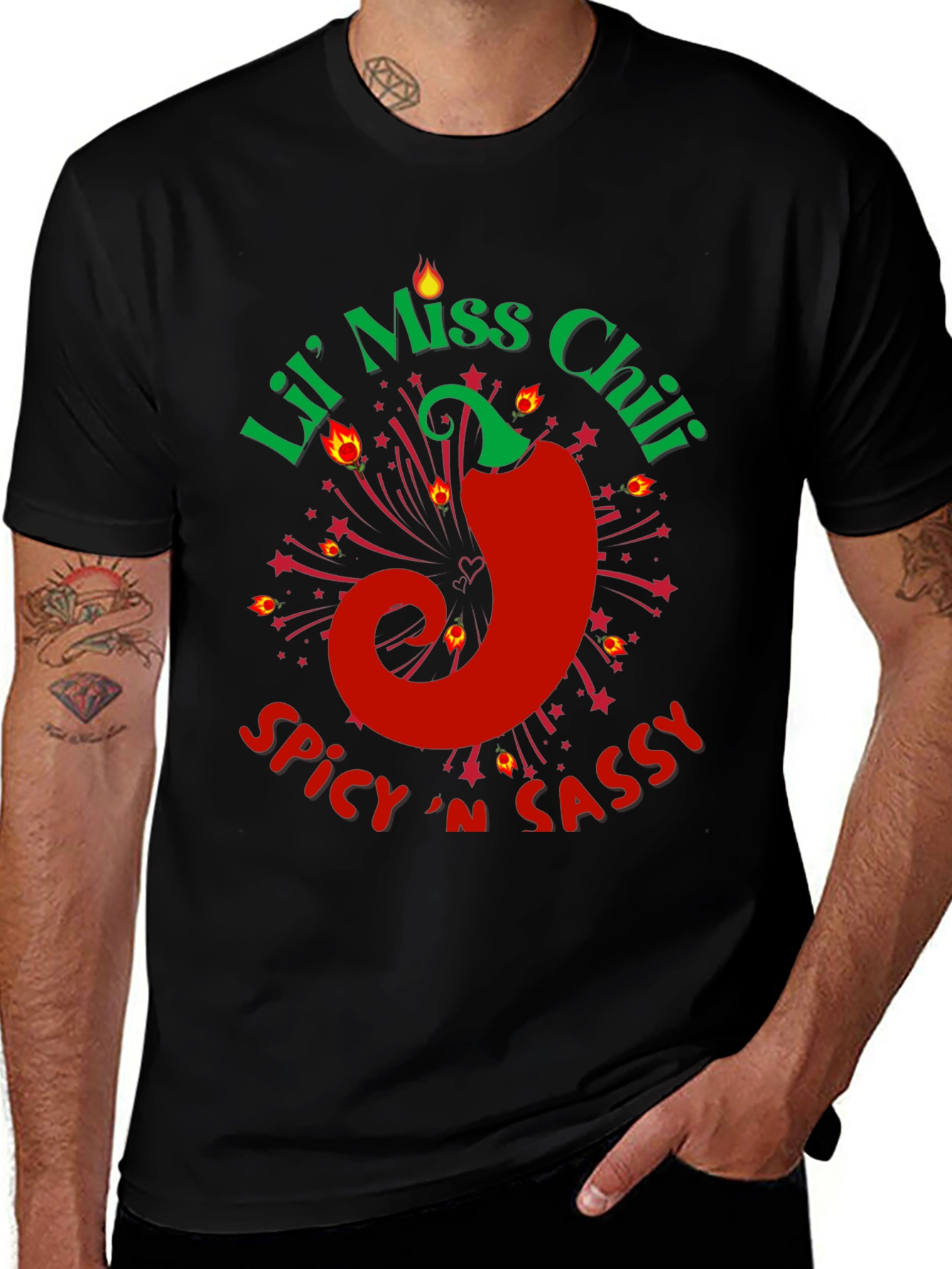 Lil Miss Chili Spicy n Sassy Graphic Tee