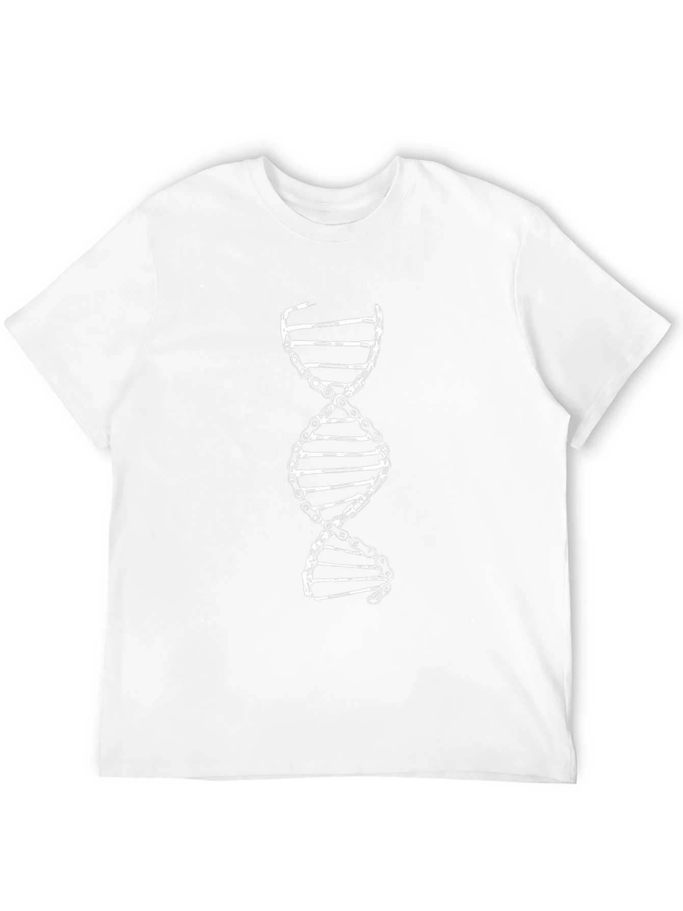 DNA Chain T-Shirt - Black Graphic Tee