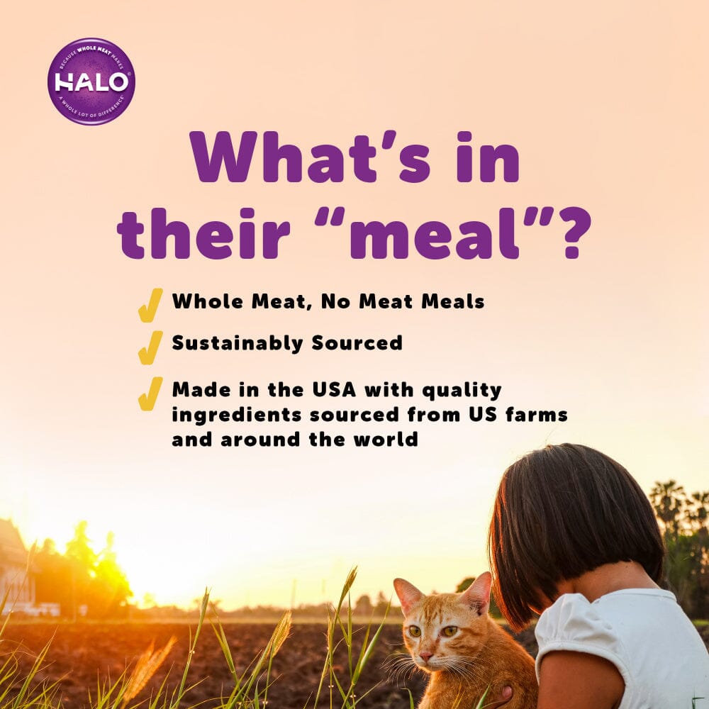Halo Holistic Grain Free Adult Chicken, Shrimp & Crab Stew Canned Cat Food