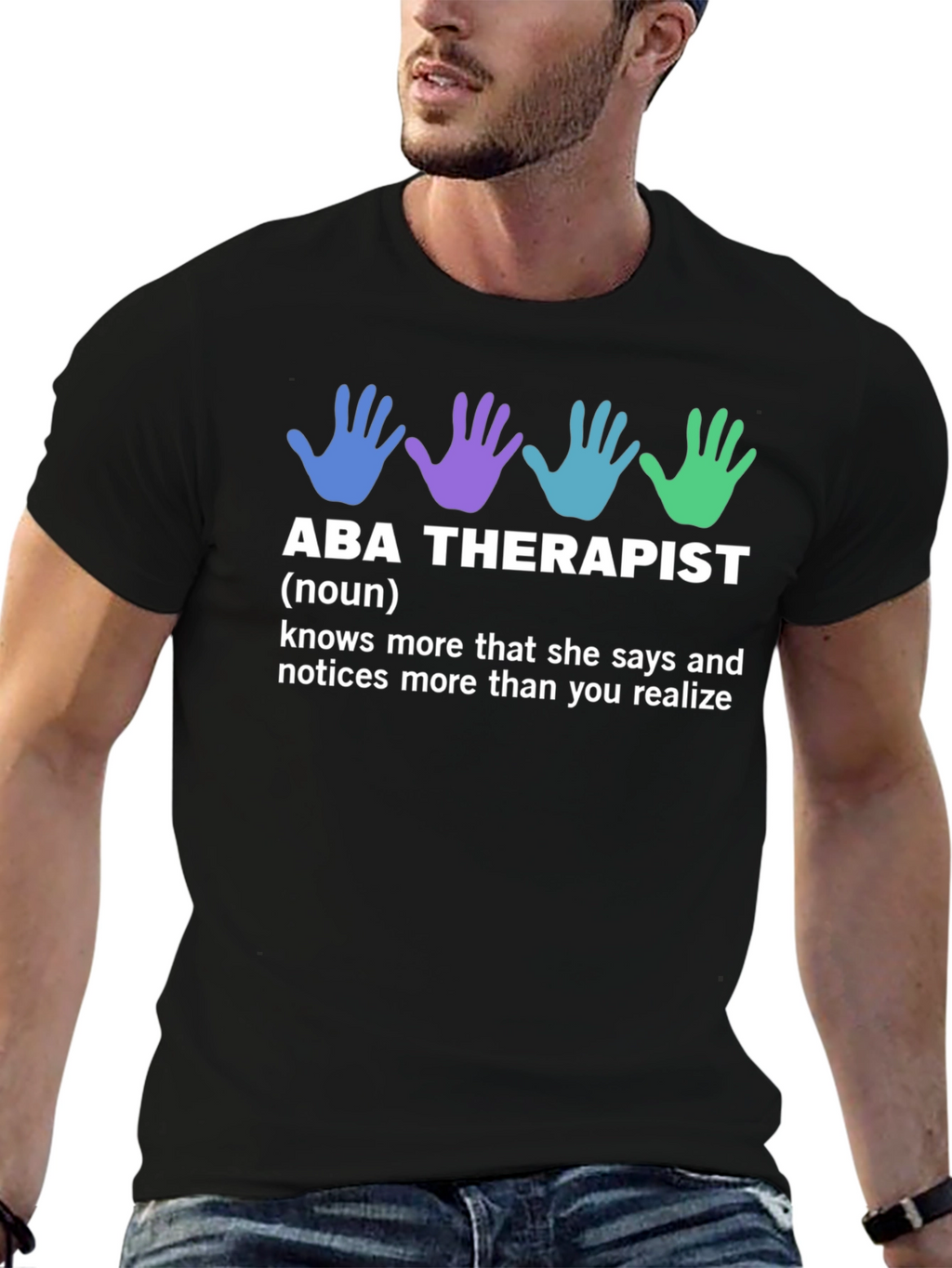 ABA Therapist Definition T-Shirt