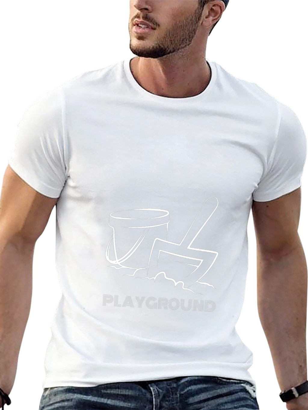 Playground Bucket & Shovel Graphic Tee
