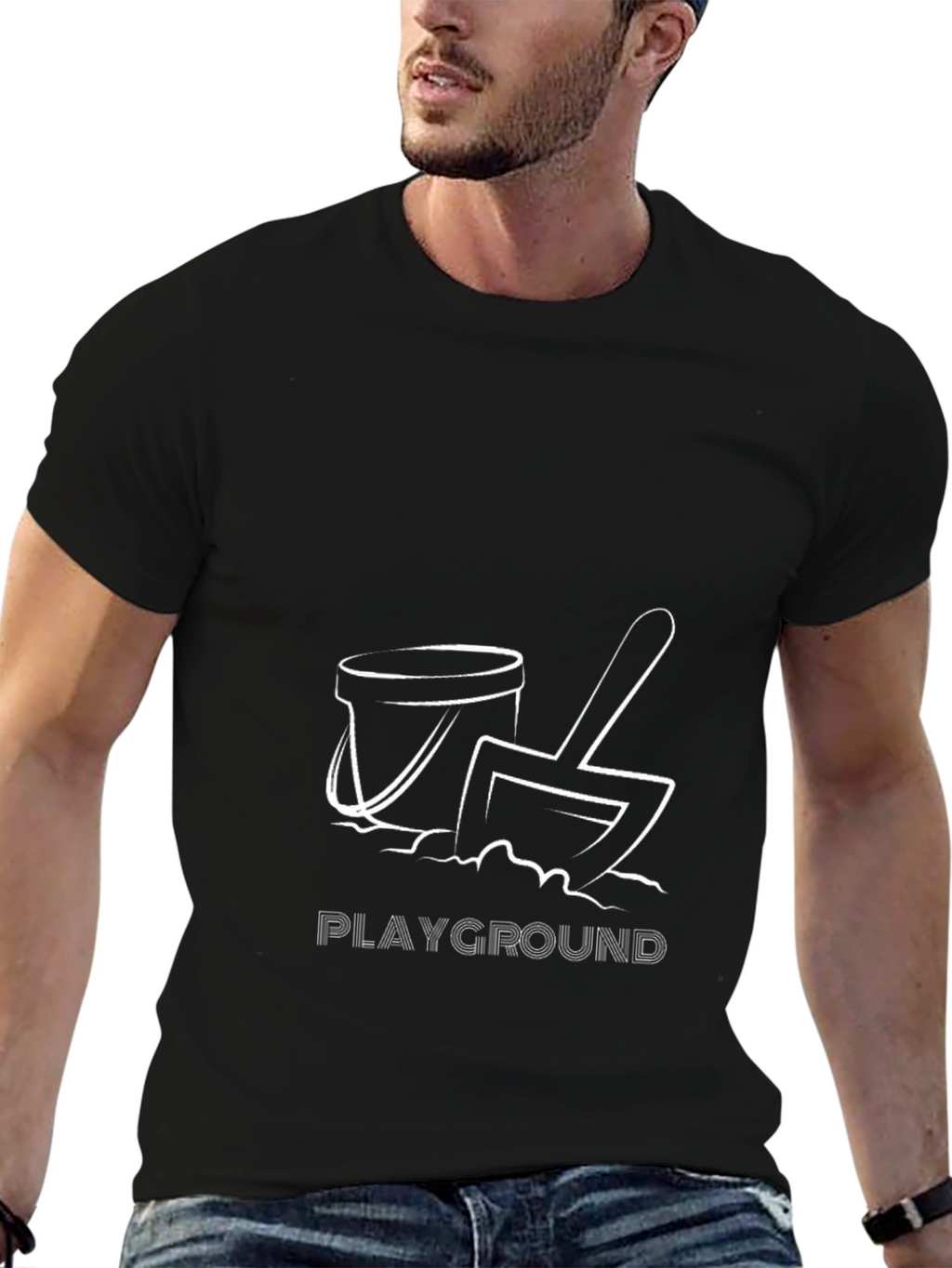 Playground Bucket & Shovel Graphic Tee