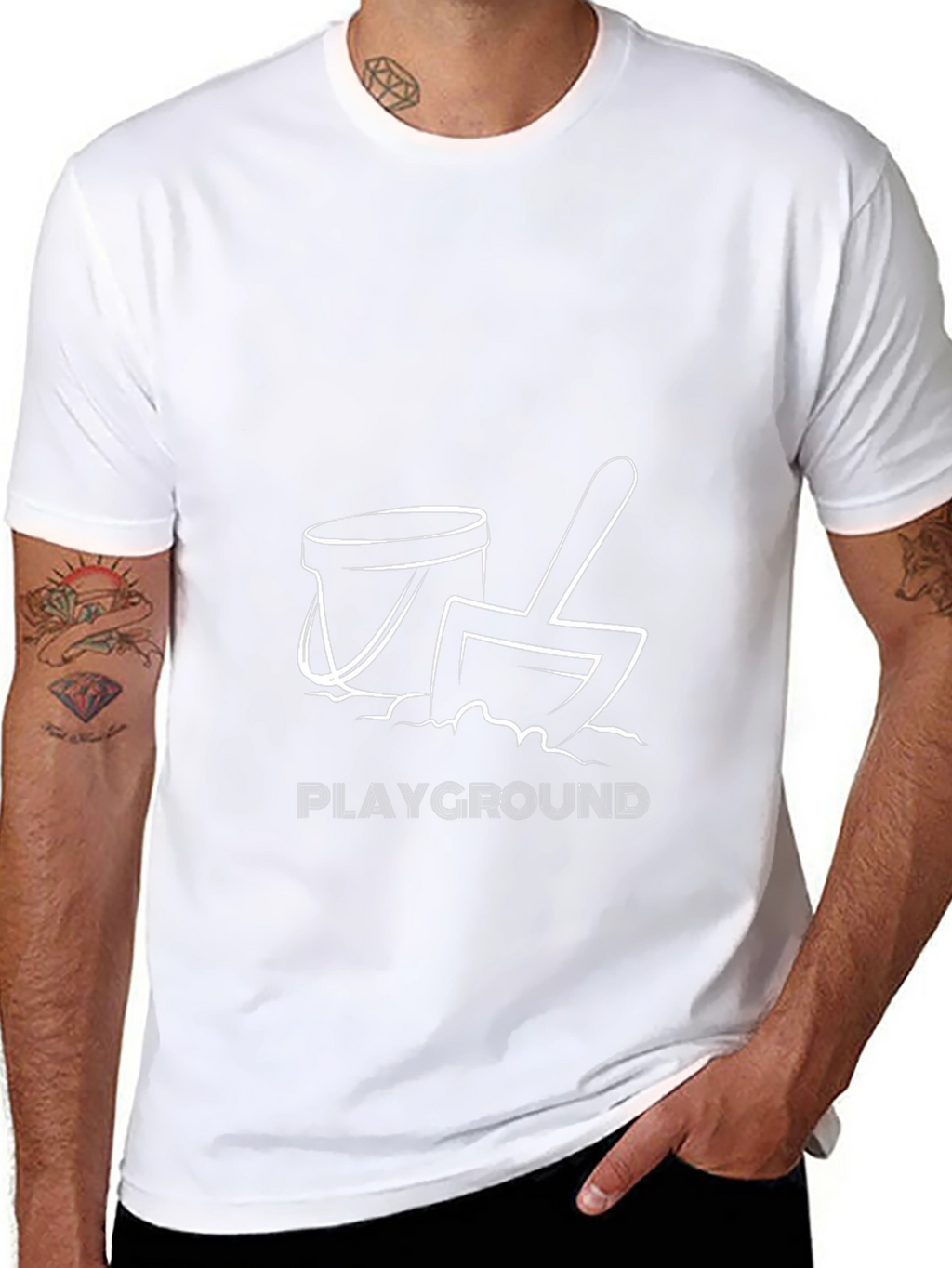 Playground Bucket & Shovel Graphic Tee