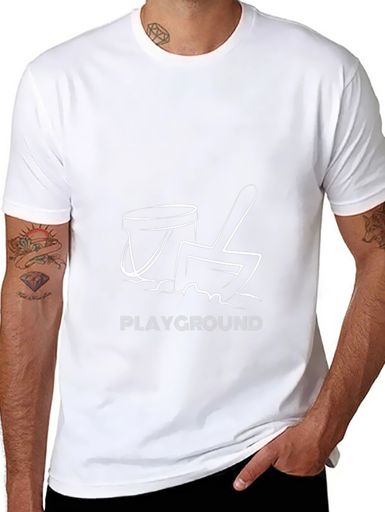 Playground Bucket & Shovel Graphic Tee