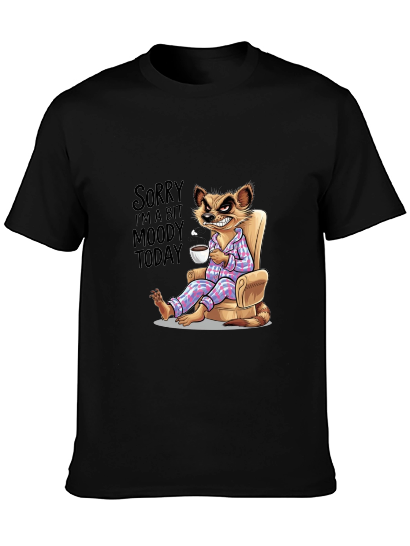Moody Meerkat T-Shirt - Funny Novelty Tee