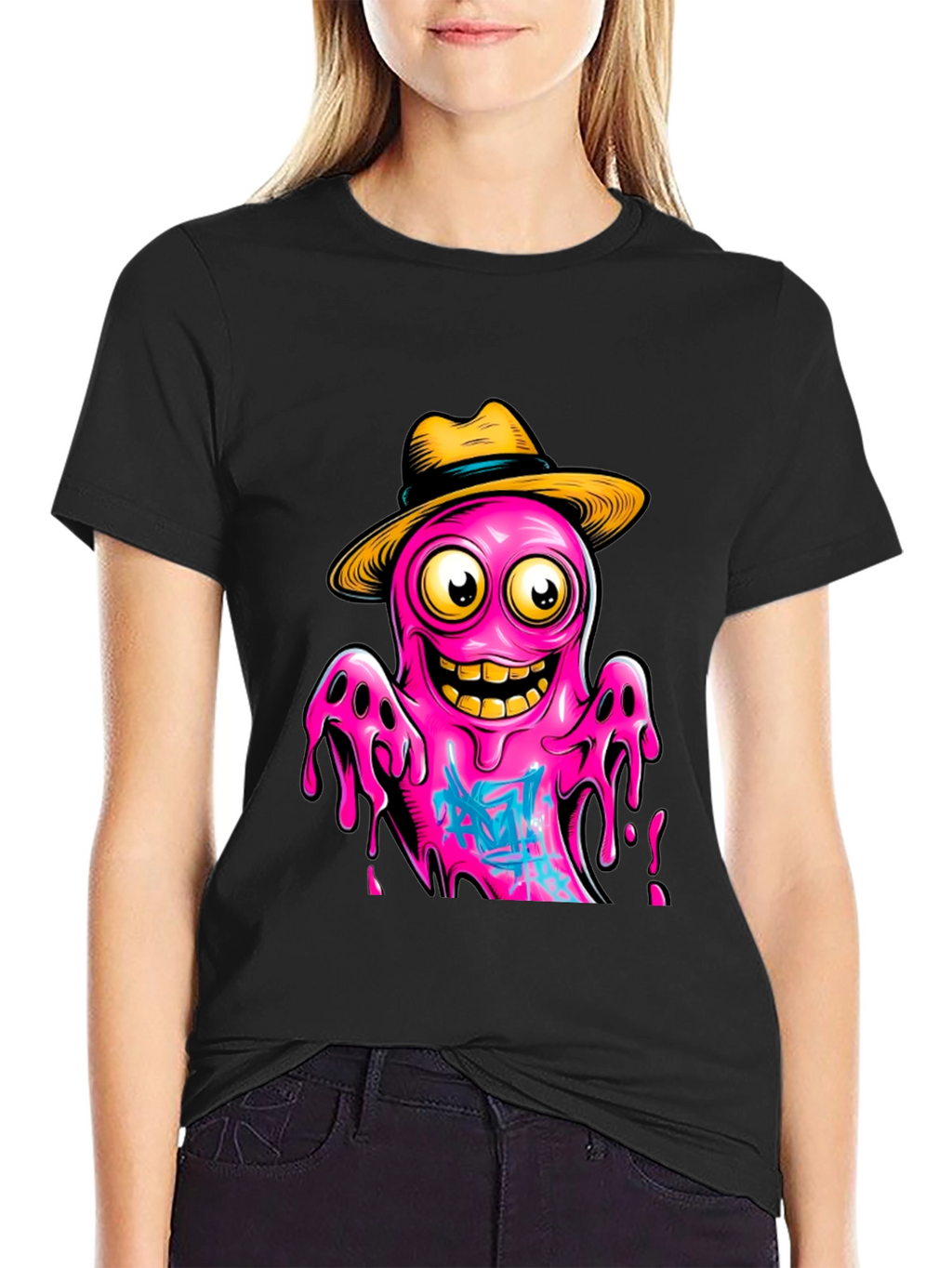 Cartoon Octopus T-Shirt - Funky Graphic Tee
