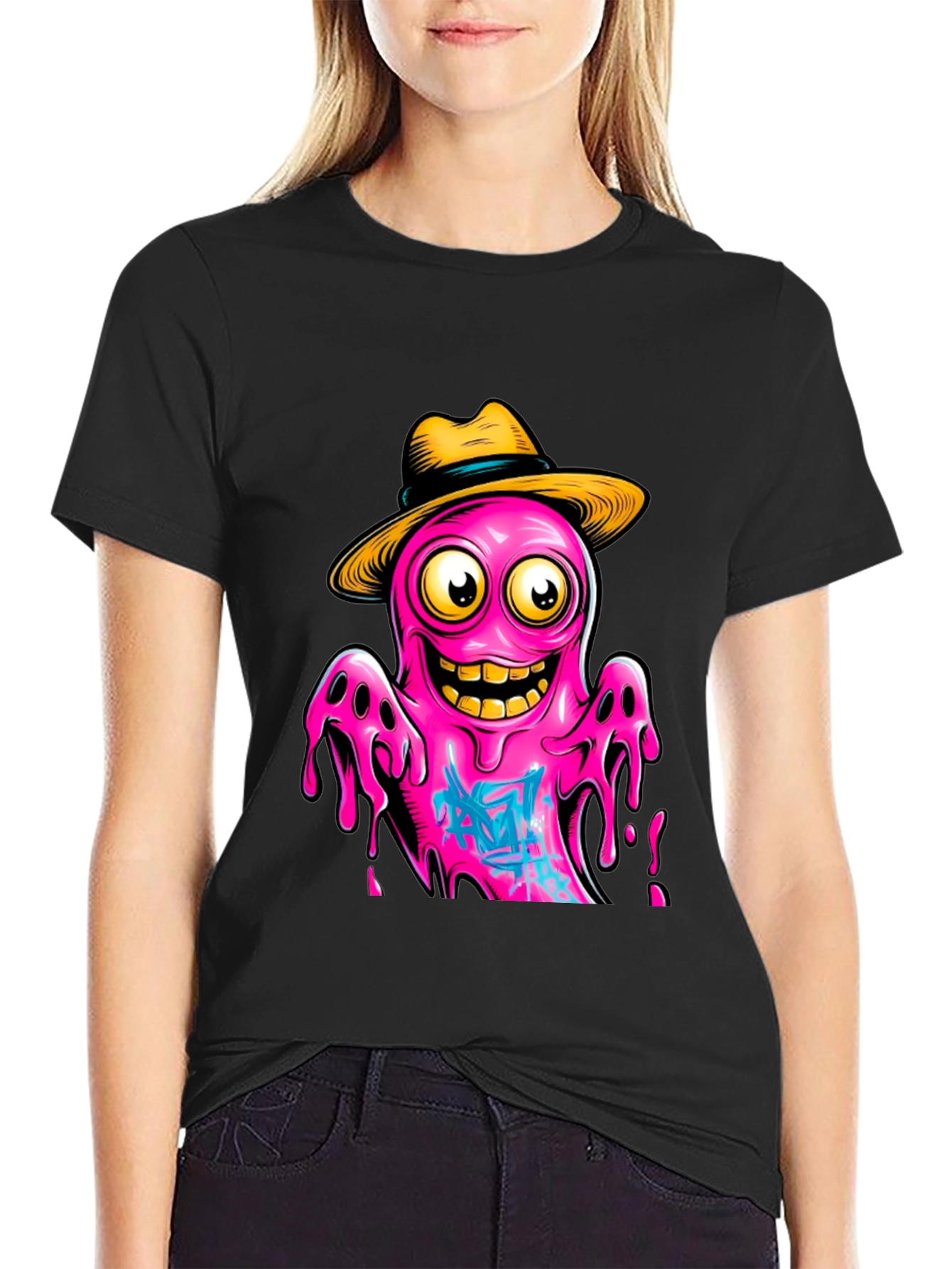 Cartoon Octopus T-Shirt - Funky Graphic Tee