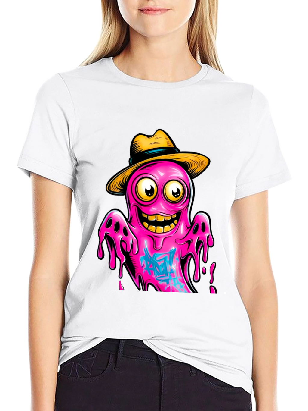Cartoon Octopus T-Shirt - Funky Graphic Tee