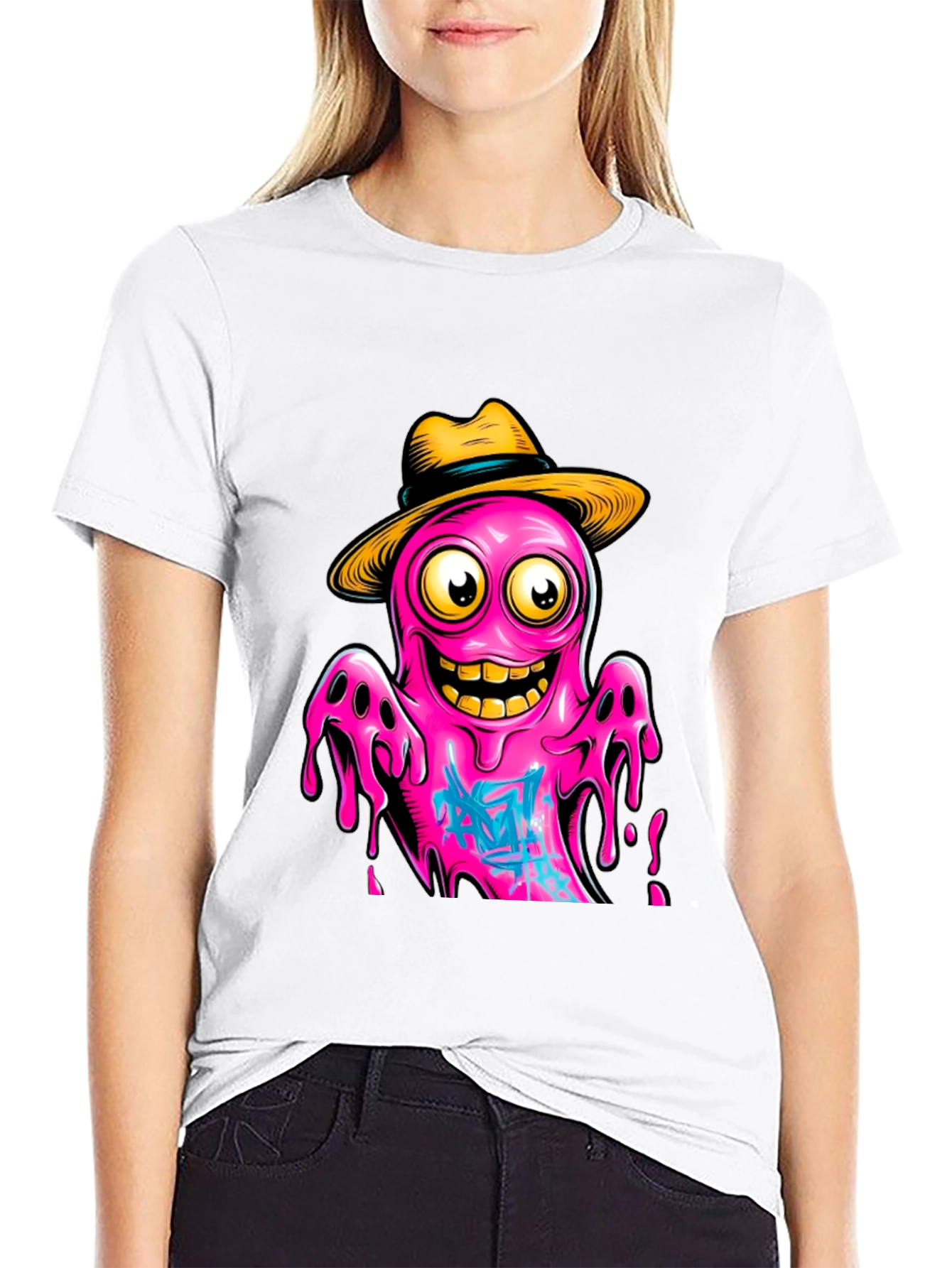Cartoon Octopus T-Shirt - Funky Graphic Tee