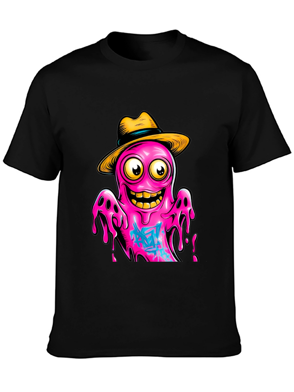 Cartoon Octopus T-Shirt - Funky Graphic Tee