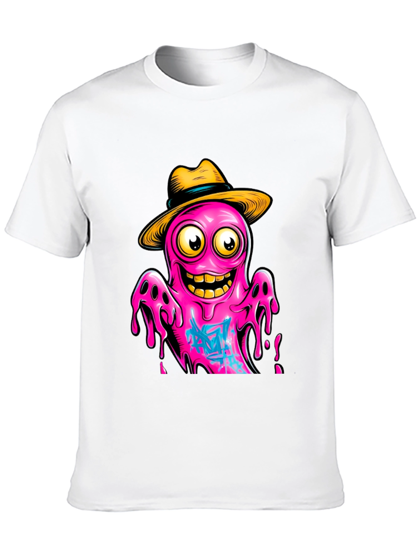 Cartoon Octopus T-Shirt - Funky Graphic Tee