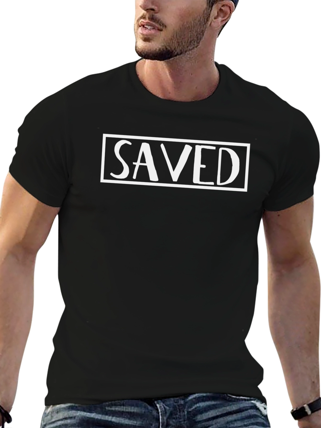 Saved Graphic Tee - Christian T-Shirt