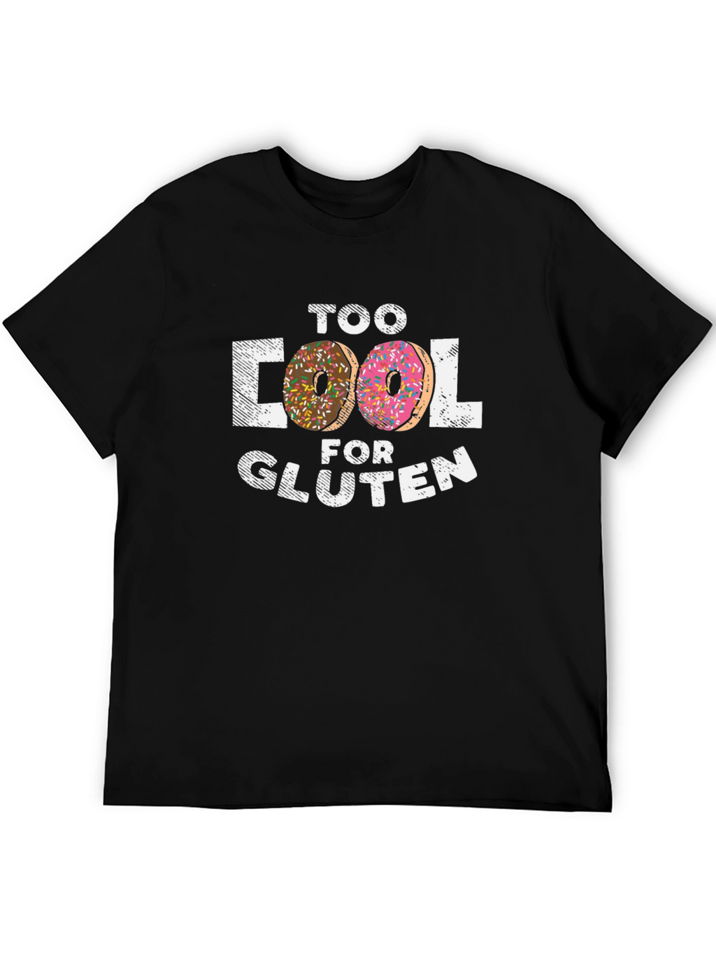 Too Cool For Gluten Donut T-Shirt