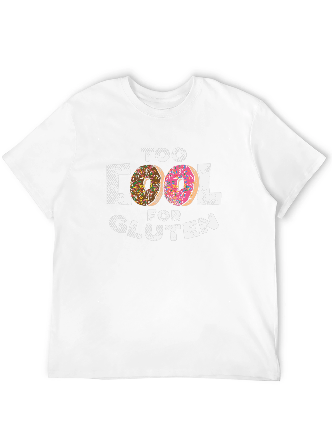 Too Cool For Gluten Donut T-Shirt