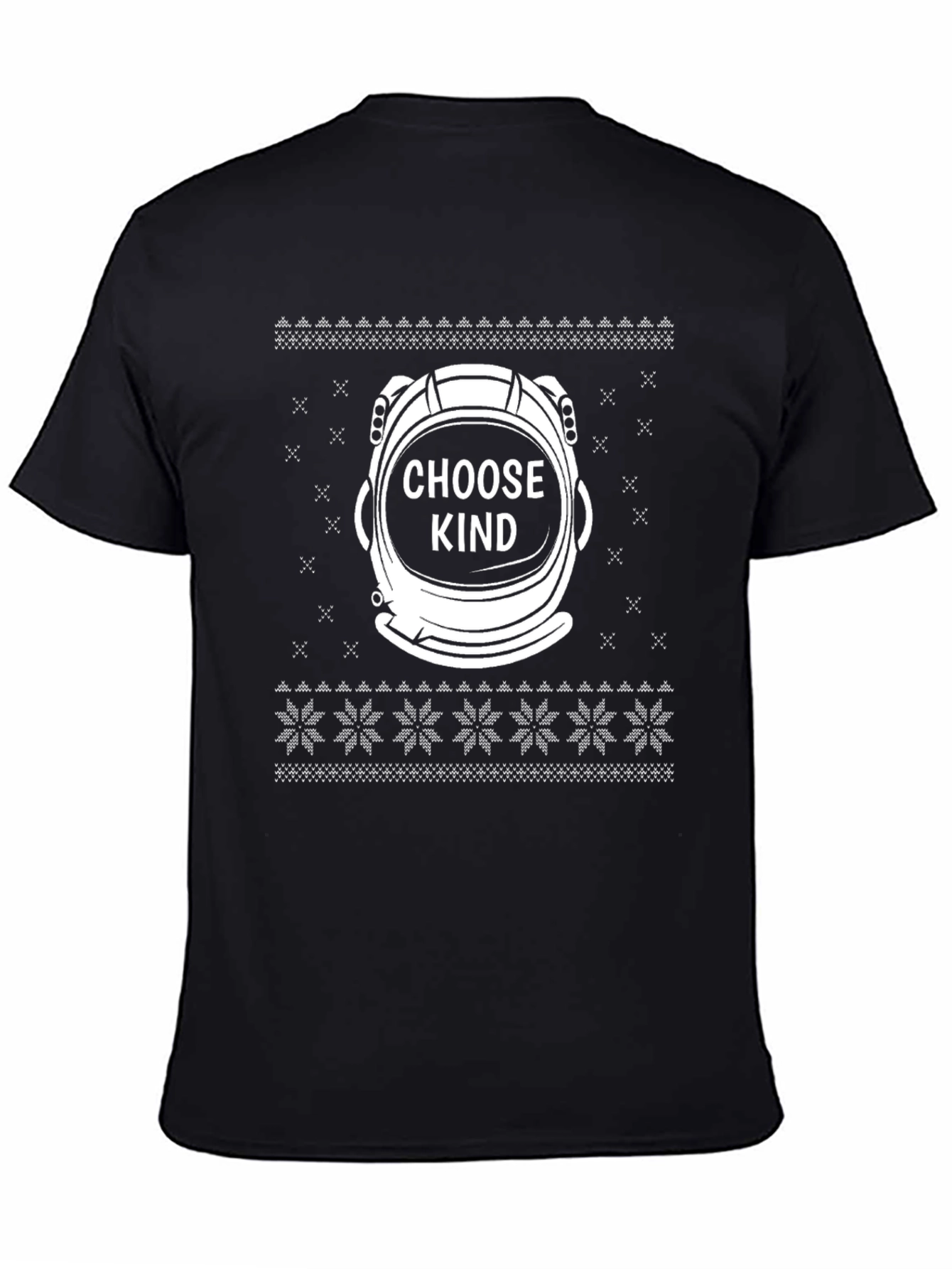 Choose Kind Astronaut Helmet Graphic T-Shirt