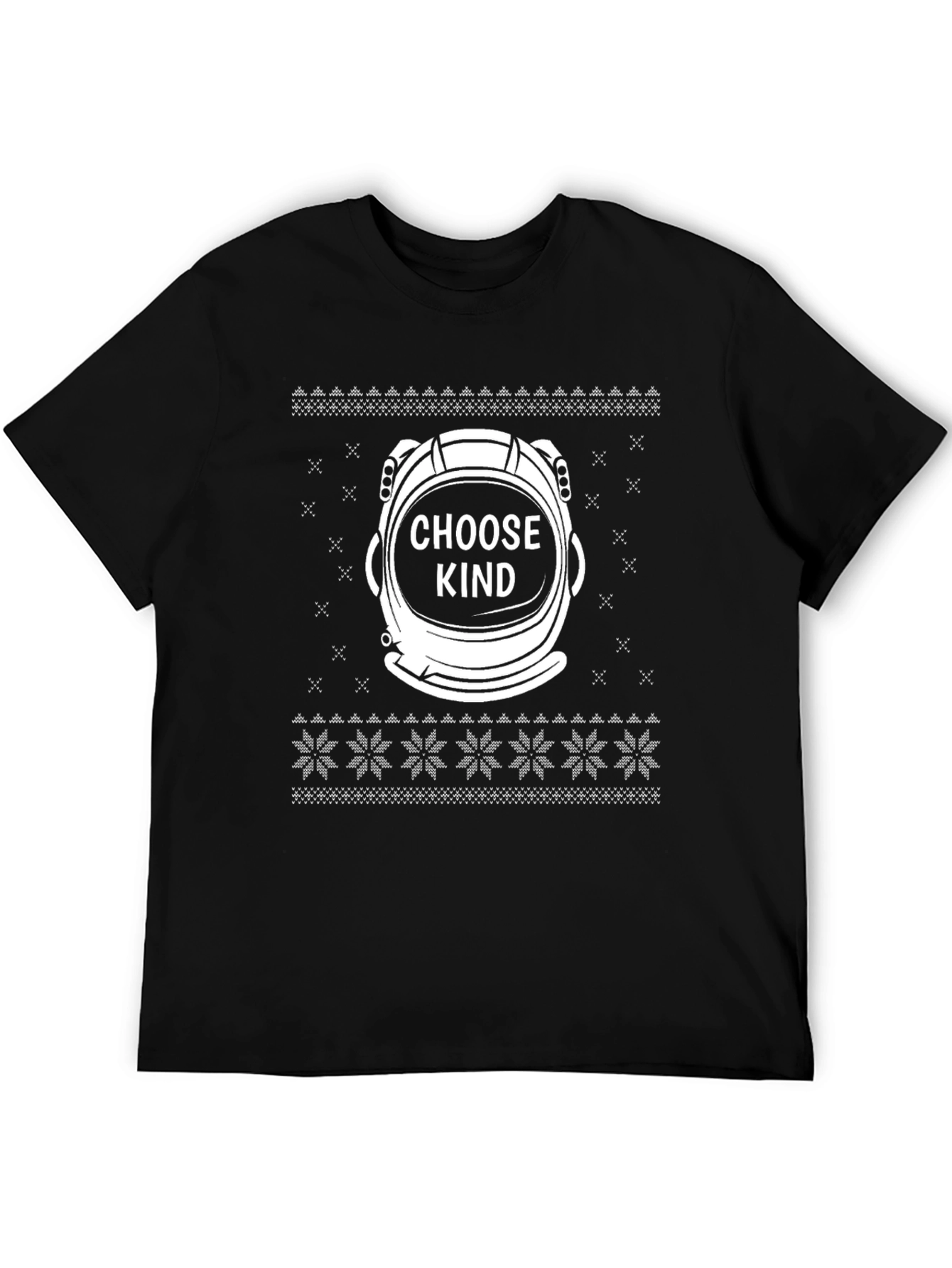Choose Kind Astronaut Helmet Graphic T-Shirt