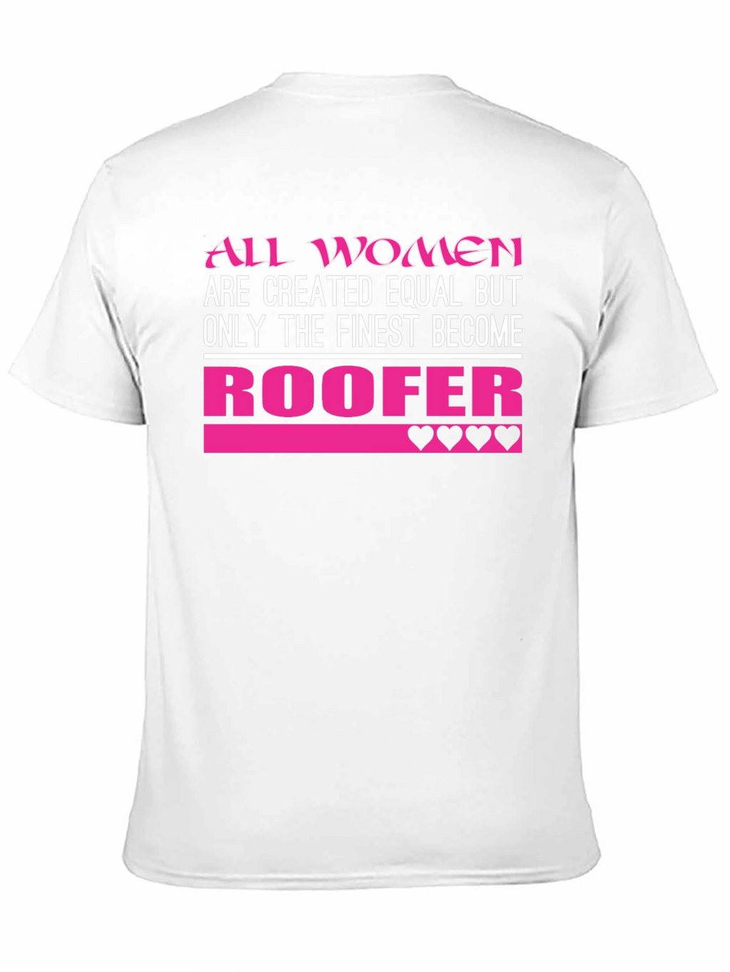 Finest Women Roofer T-Shirt - Black