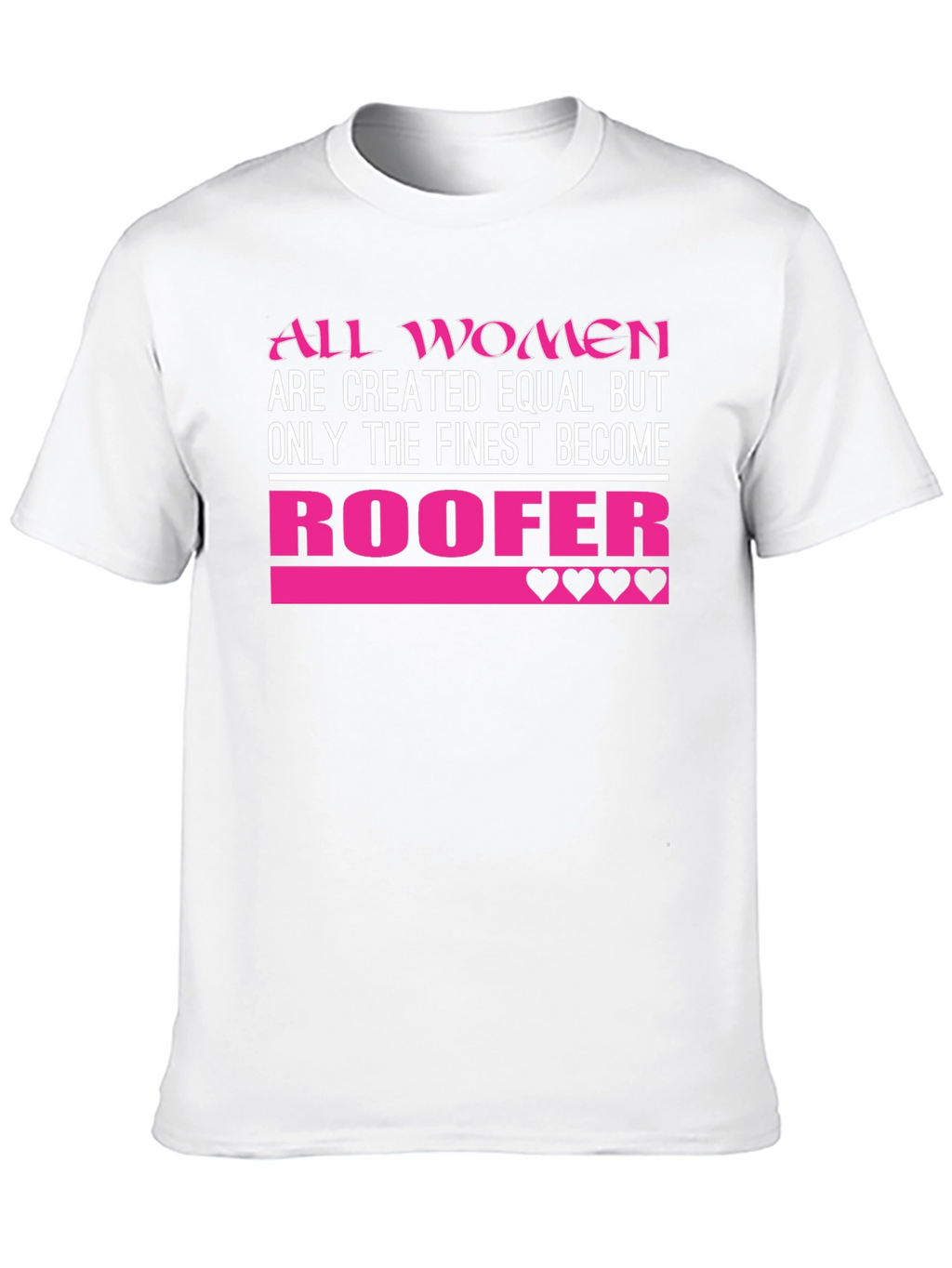 Finest Women Roofer T-Shirt - Black