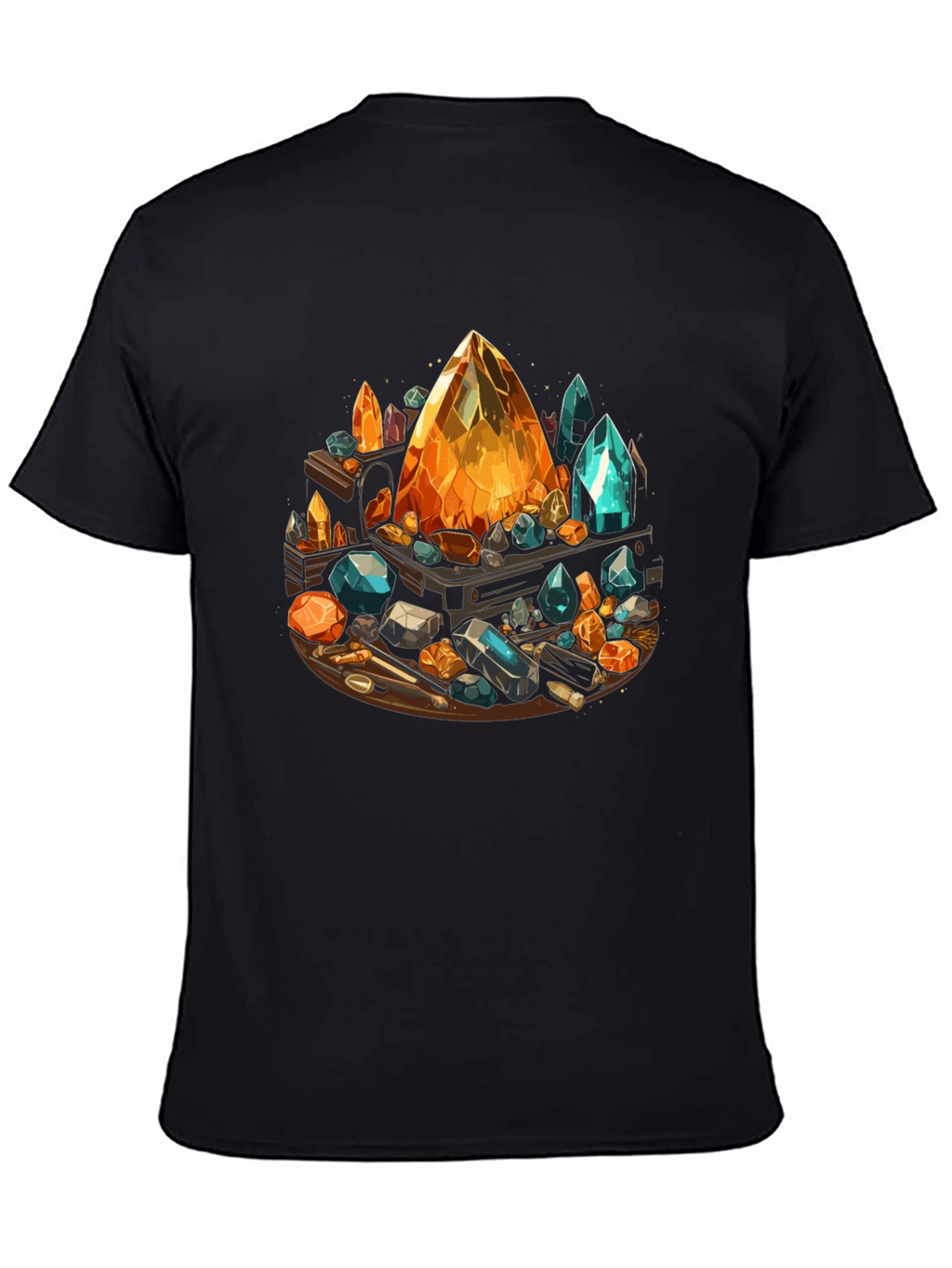 Gemstone T-Shirt: Crystal Collection Design