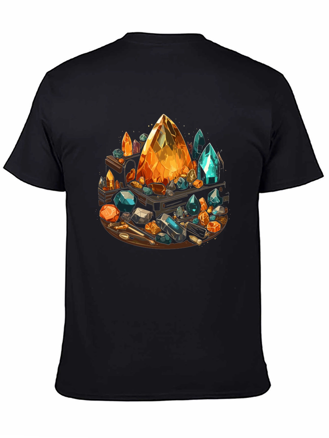 Gemstone T-Shirt: Crystal Collection Design