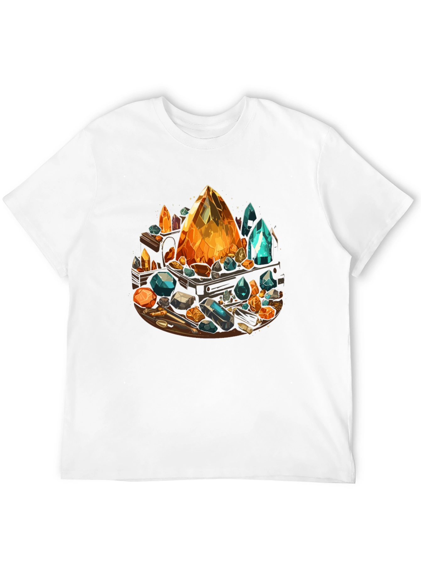 Gemstone T-Shirt: Crystal Collection Design