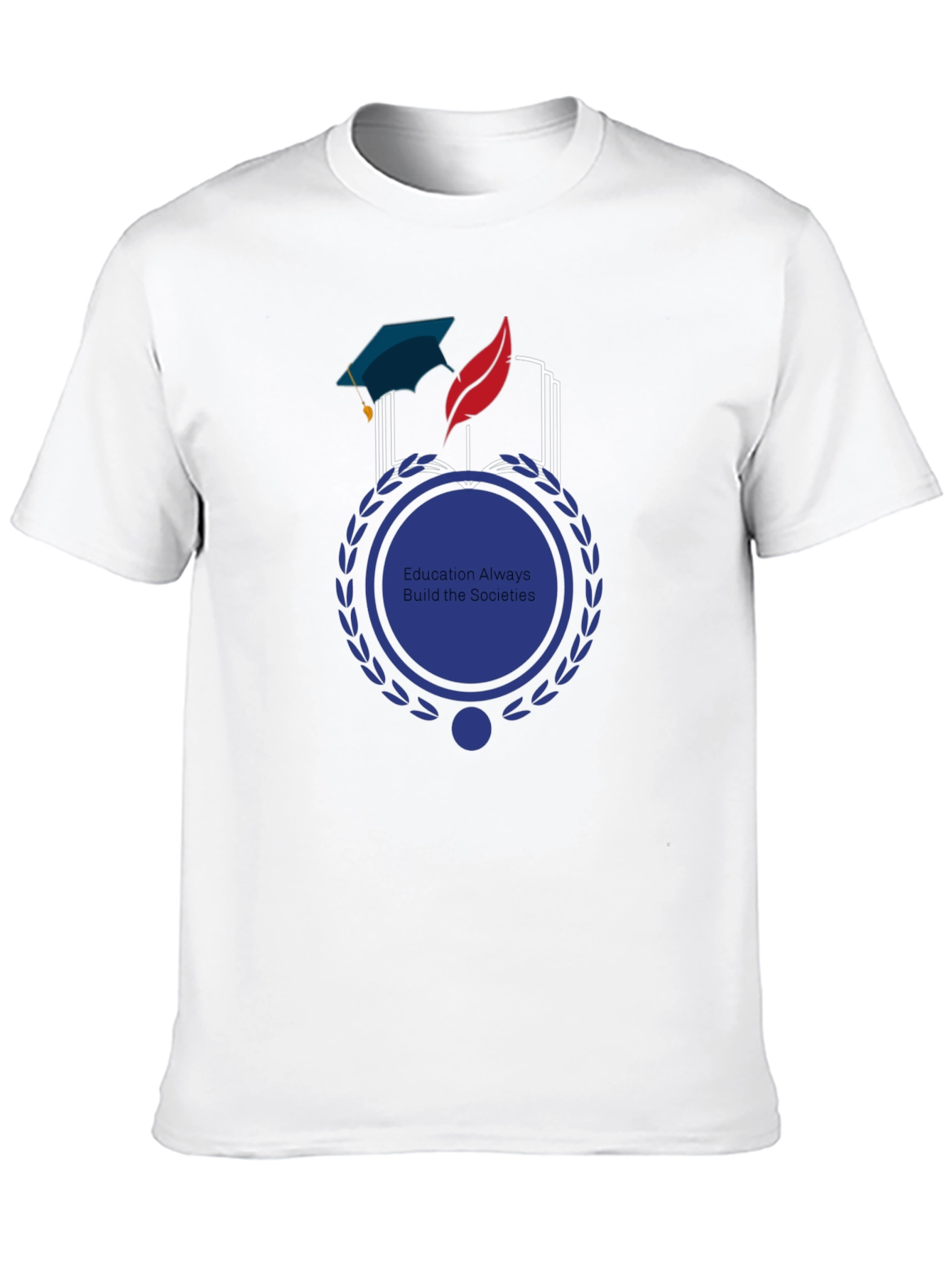 Education Builds Societies Graphic Tee