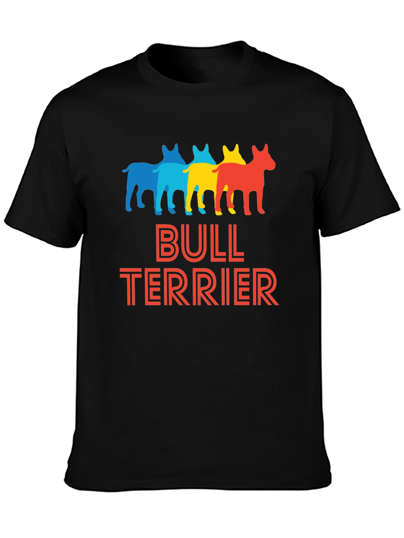Bull Terrier Graphic T-Shirt - Unique Dog Lover Tee