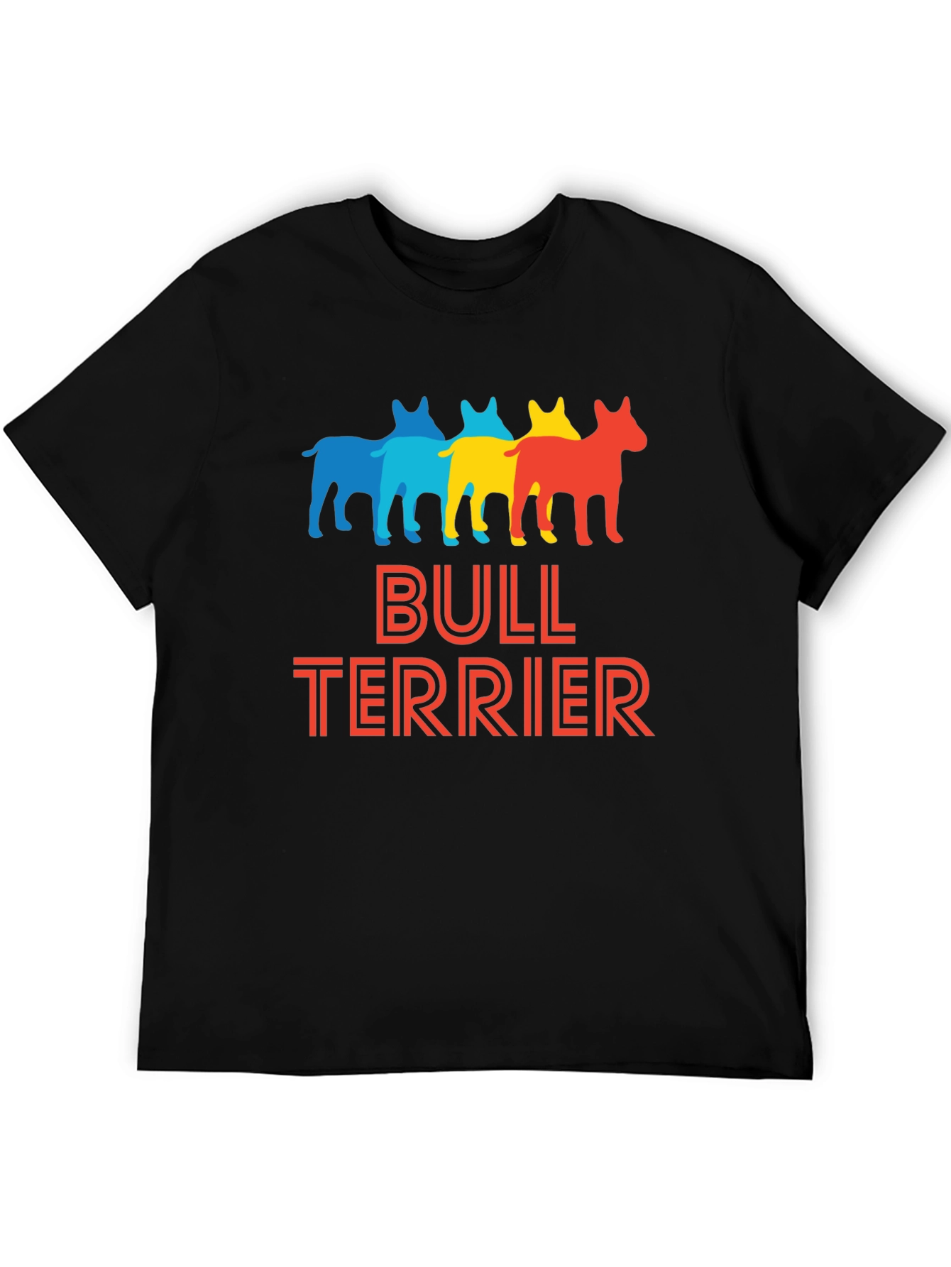 Bull Terrier Graphic T-Shirt - Unique Dog Lover Tee