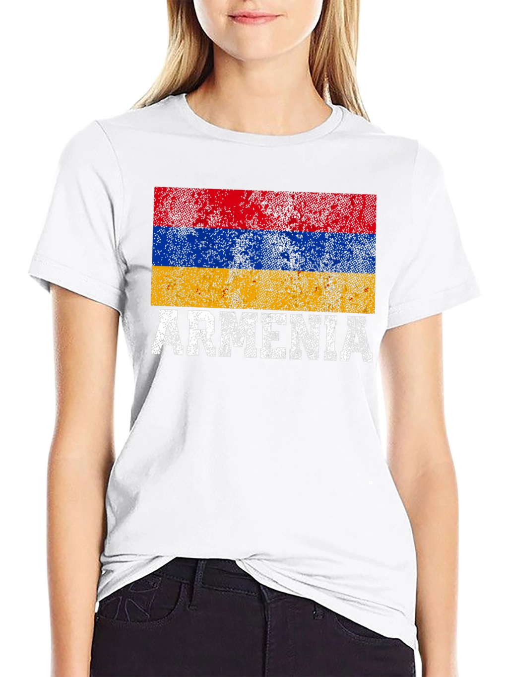 Armenia Flag T-Shirt - Distressed Pride Tee