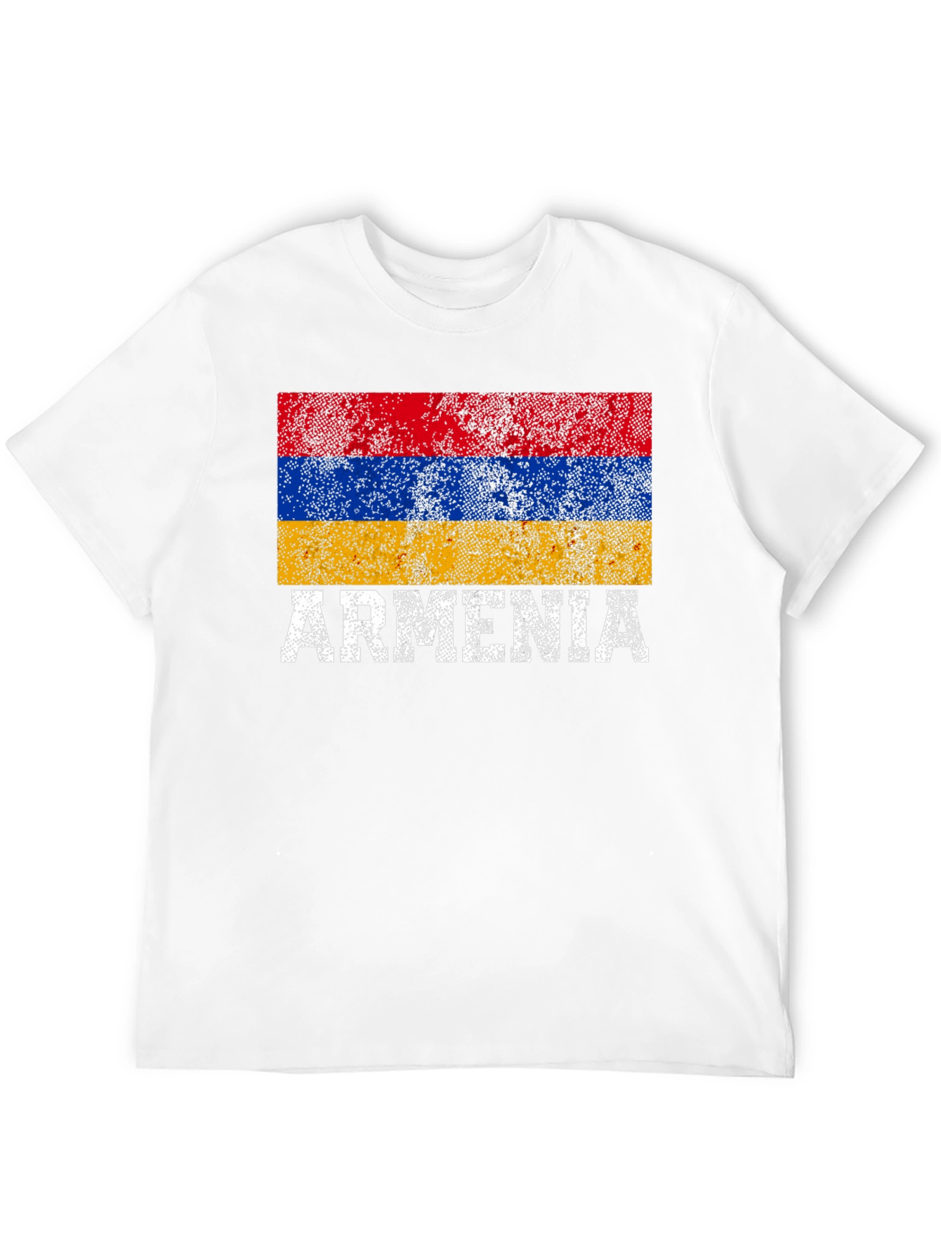 Armenia Flag T-Shirt - Distressed Pride Tee
